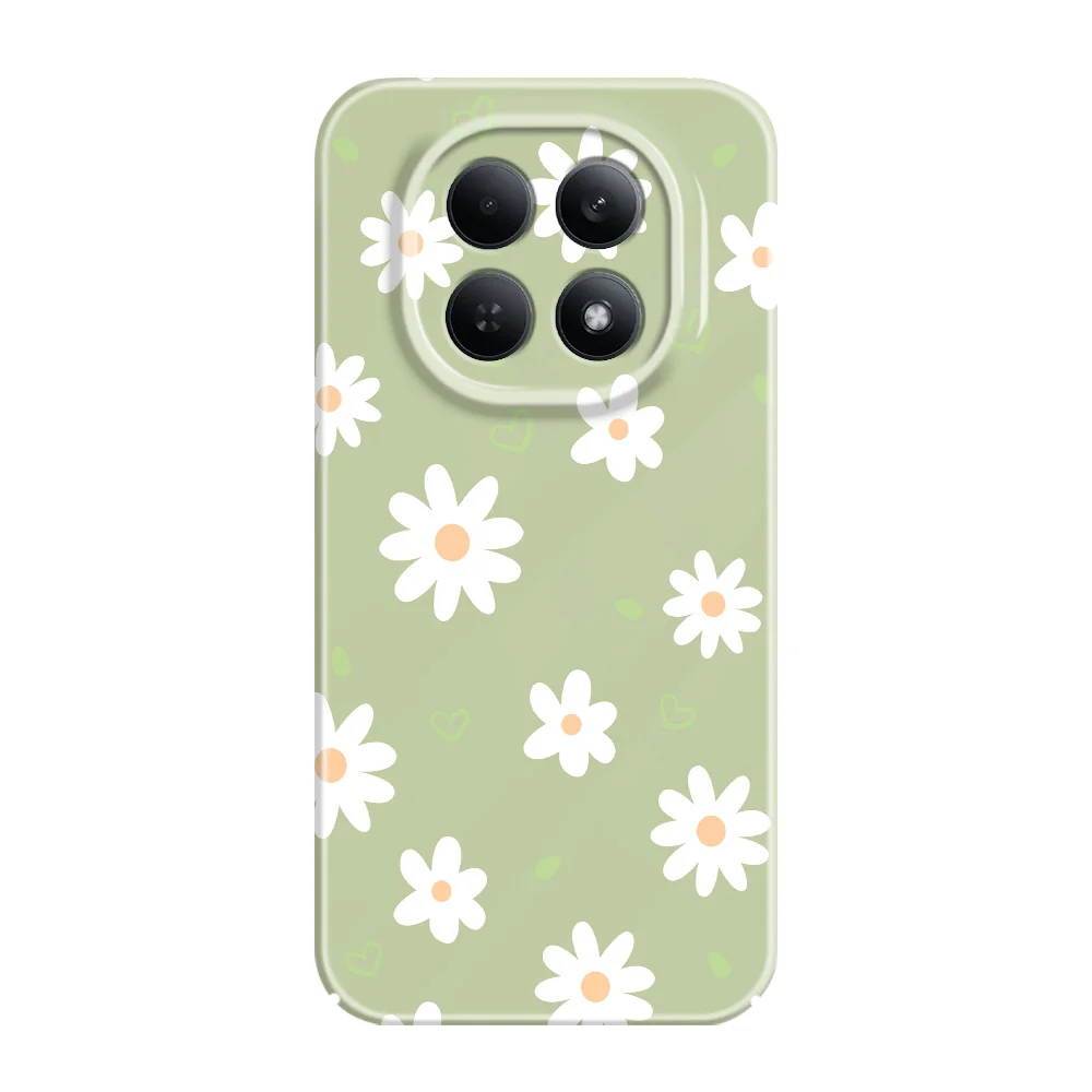 Tender Daisy Floral Hard Phone Case Cover
