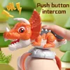 2PCS Dinosaur Walkie Talkie Watch-Style Wireless Interphone Children Education Toys for Kids Camping outdoor Interactive gift 3
