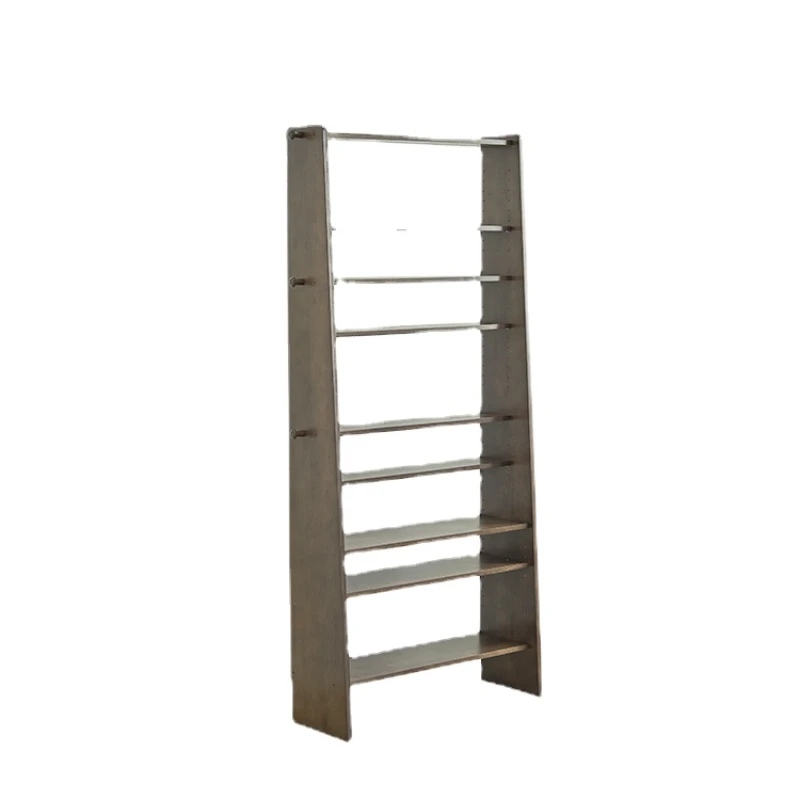 

ZL Household Shelf Multi-Layer Bookshelf Living Room Storage Rack Ultra-Thin Simple Bookcase