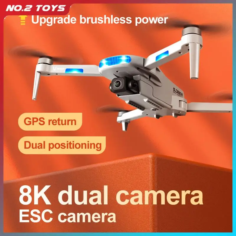 

Mini GPS Drone Lu3 8K UHD Camera Uav Folding Aircraft Aerial Photography Smart Remote Control Quadcopter Light Gift for Kids Toy