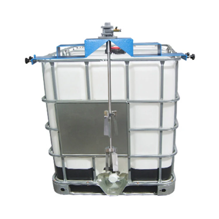 

Pneumatic Mixer with Bracket for 1000L IBC Tank, Air Agitator , Pneumatic Stirrer with Steel Plate