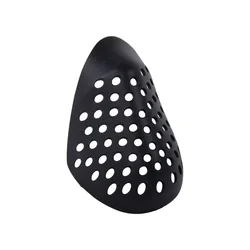 Silicone 3D Half Face Cosplay Mask (BLACK Silicone Mask)