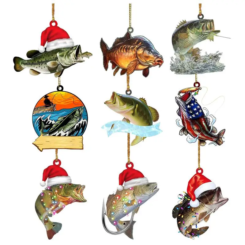 

9 шт., подвесные украшения на зеркало заднего вида