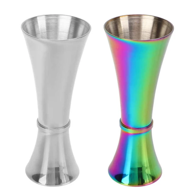 Jigger Double Shot Cocktail Measure  Measurements Cocktail Jigger -  Cocktail Jigger - Aliexpress