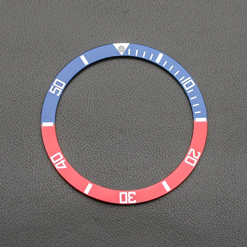 Premium 38x31.5 mm Aluminum Watch Bezel Insert with Sticker Gift