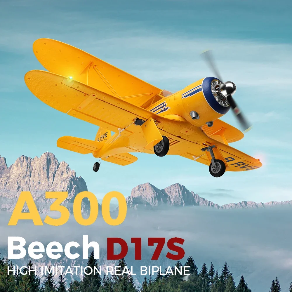 WLtoys XK A300 Beech-D17S RC Plane Double Wings Remote