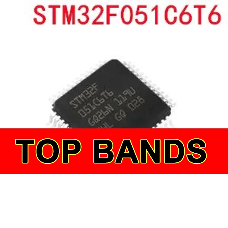 

Новый оригинальный набор микросхем STM32F051C6T6 LQFP48, 1-10 шт.