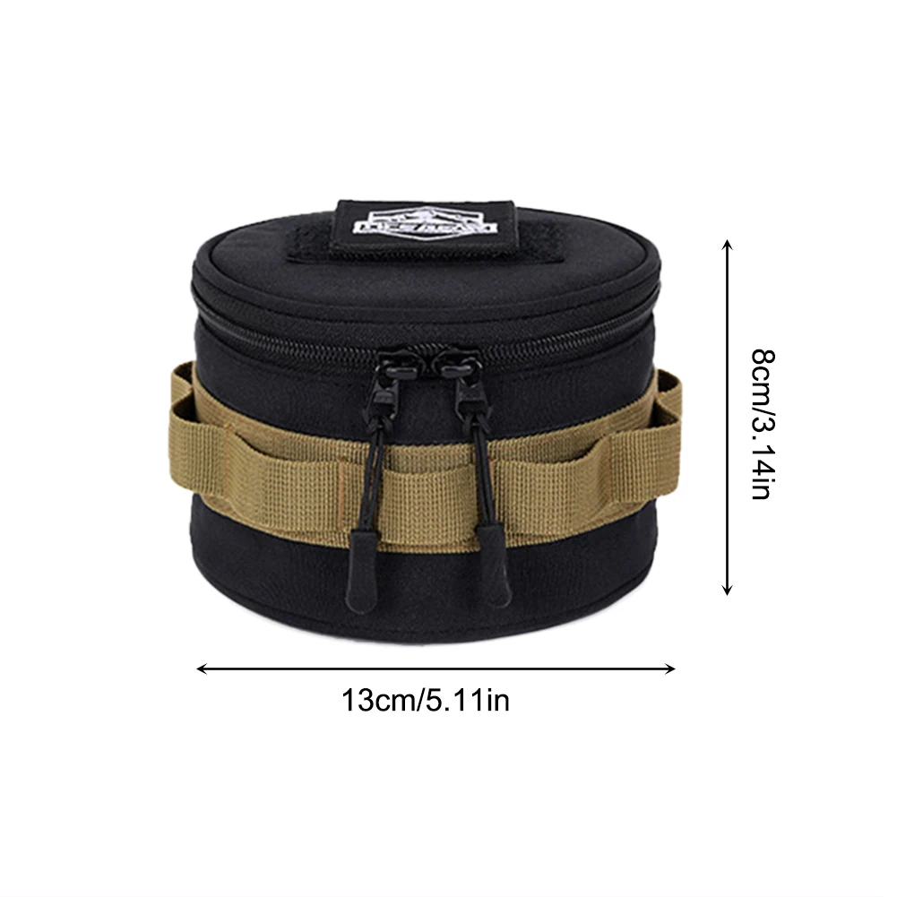 Tableware Storage Bag Multifunctional Waterproof Camping Bowl Bag Wear-resistant Internal Mesh Pocket for Teavel Picnic Hiking