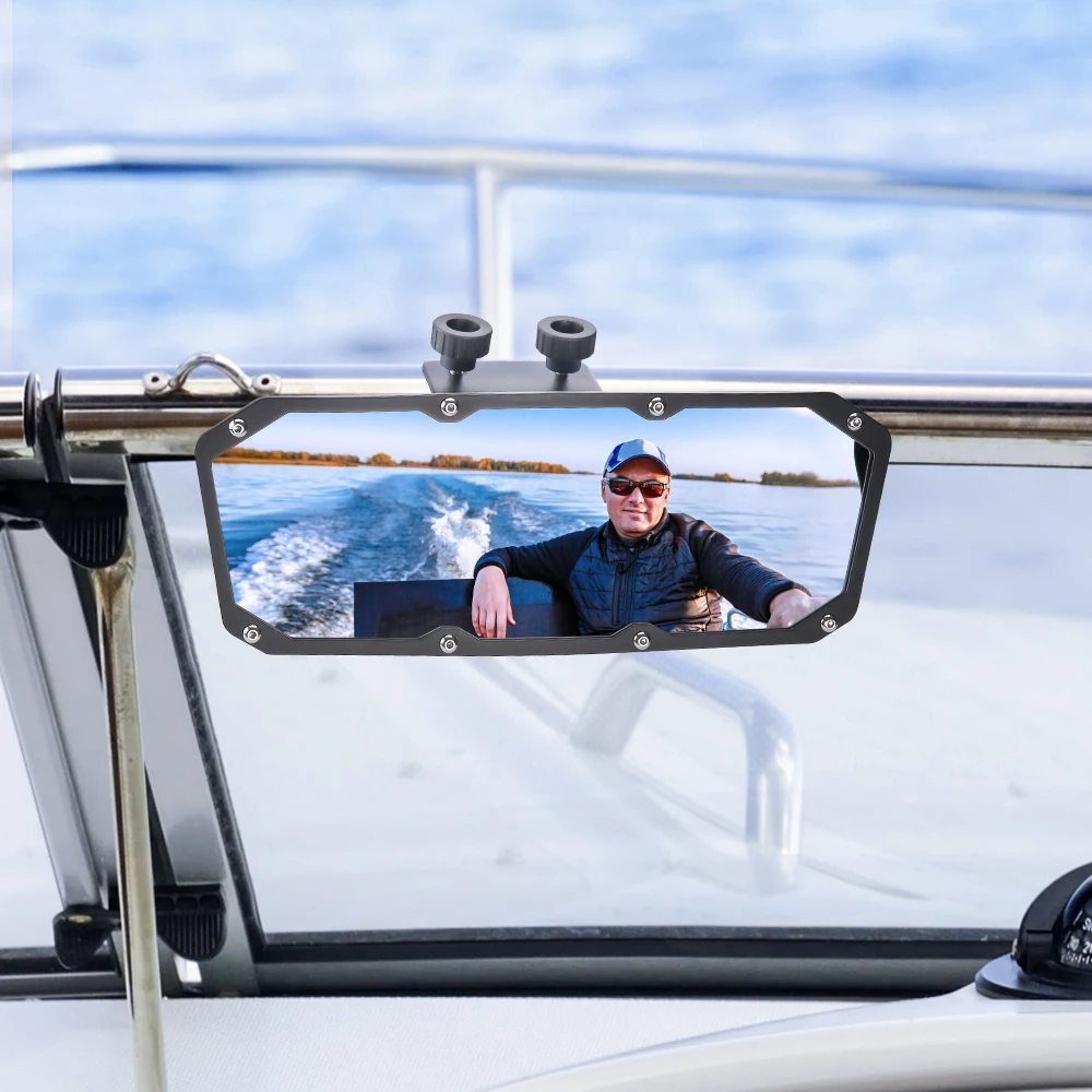 Boat Rearview Mirror for Jet Ski Yacht Boat Personal Watercraft PWC Surfing