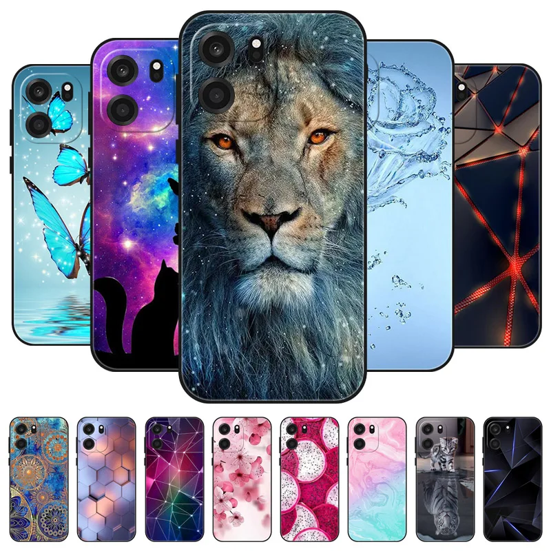 Luxury TPU Silicone Print Soft Bumper Phone Case - Shockproof