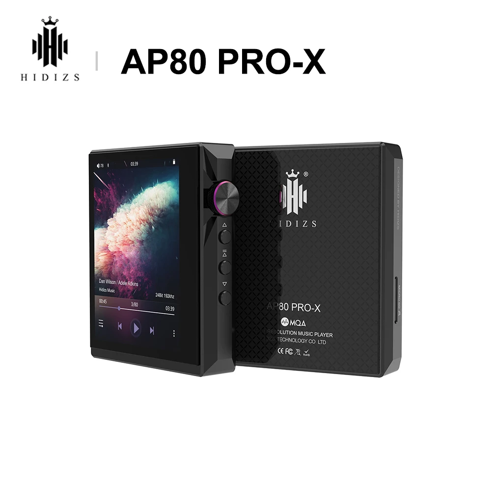 Портативный музыкальный MP3-плеер Hidizs AP80 pro X HIFI Bluetooth плеер с высоким разрешением