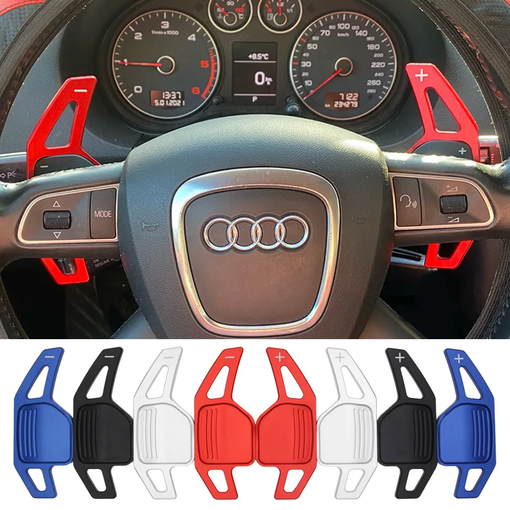 Paddle Shifter For Audi A4 B8 A3 8p S3 A5 A6 S6 C6 Q5 A8 R8 Tt Tts Mk2