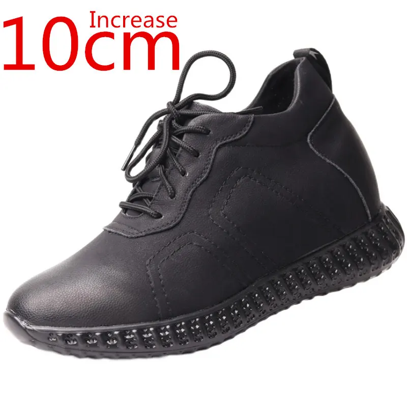 

Extra High Sports Casual Height-increasing Shoes Increased 10cm Lightweight Men Heightened Shoes Outdoor Sneakers Elevator Shoes