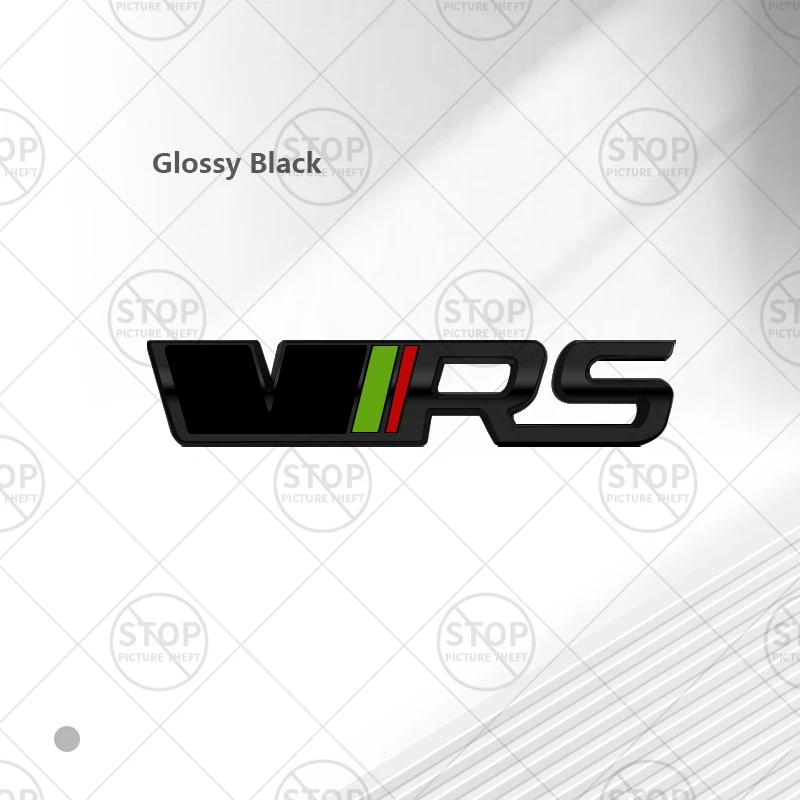 Premium VRS Logo Steering Wheel Center Console Decoration Badge