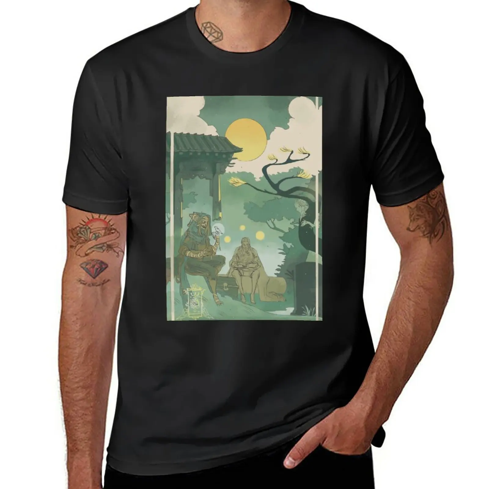 

New Lights T-Shirt sports fan t-shirts anime clothes man clothes quick drying t-shirt mens t shirt