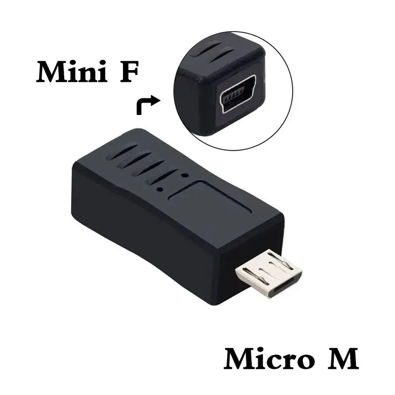 USB 2.0 Mini Micro Data Charging Adapter
