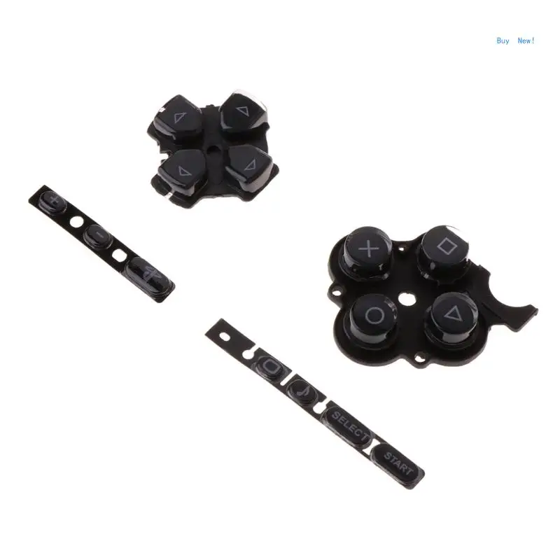 

New Control Left Right Home Keypad Set Buttons Replacement for PSP3000