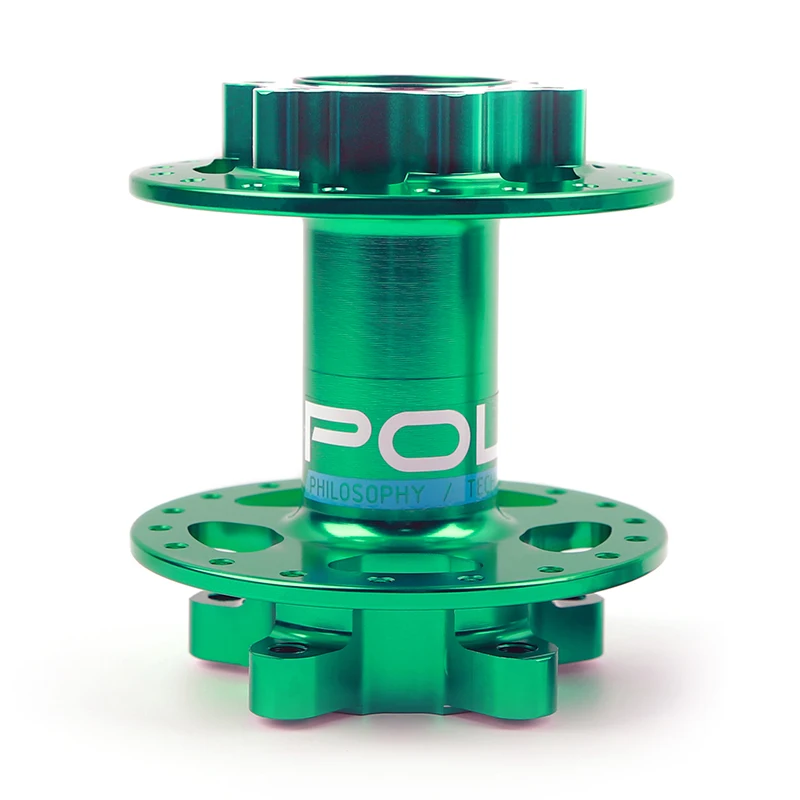 Green rear 36H hub