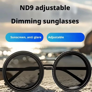 Adjustable dimming sunglasses