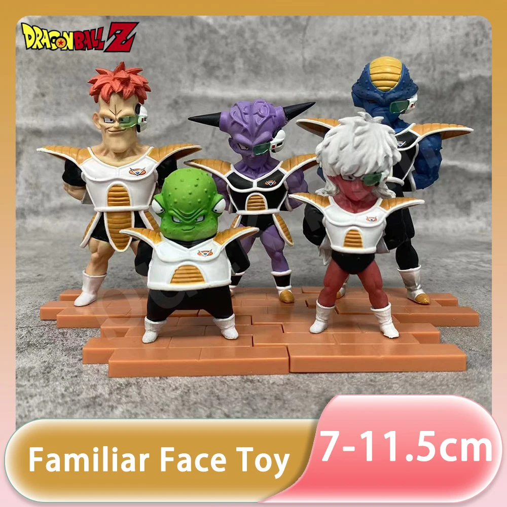 Lot De 5 Figurines Dragon Ball Z - Commando Ginyu : Jeice, Guldo, Recoome, Burter - Neuf