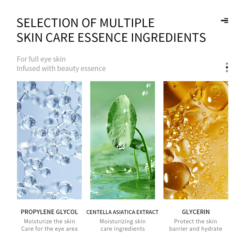 5/10 Pairs SADOER Seaweed Eye Mask Anti Dark Circles Removal Eyes Bags Moisturizing Hydrating Firming Patches Skin Care