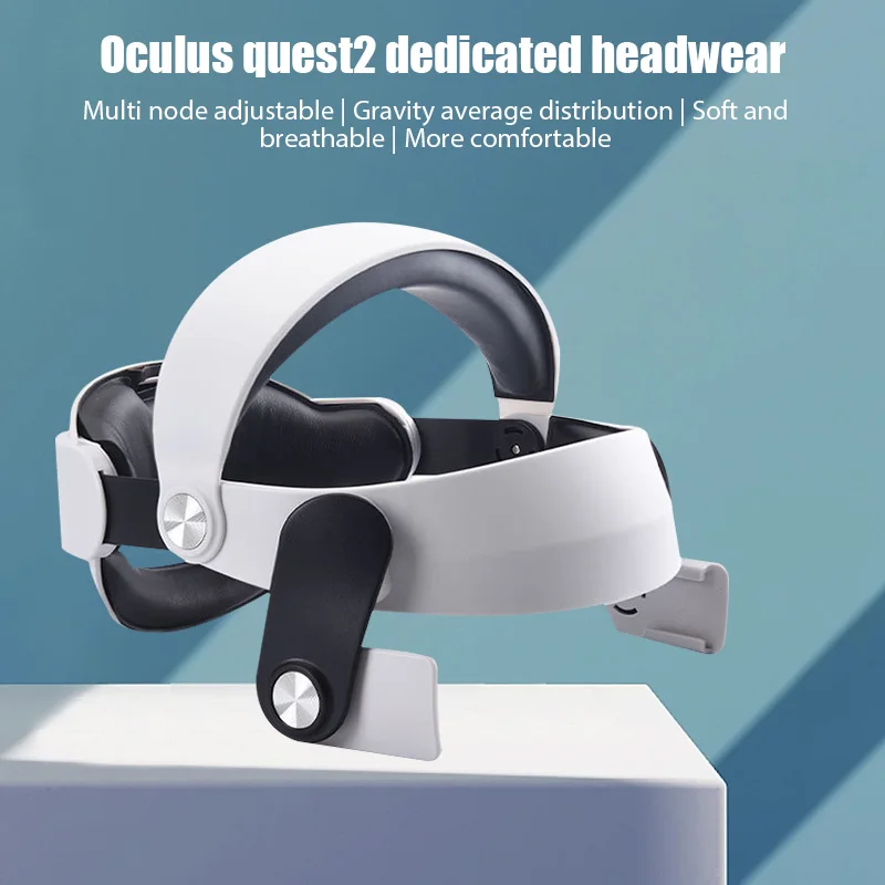 

M2 Head Strap For Oculus Quest 2 Adjustable Upgrades Elite Head Strap for Oculus Quest 2 VR Accessories