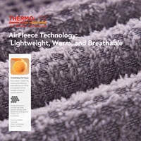 Thermolite®   Sweat à capuche: 2025 hiver sweat à capuche léger et chaud unisexe couleur unie épaissi à capuche pour l'automne e 6