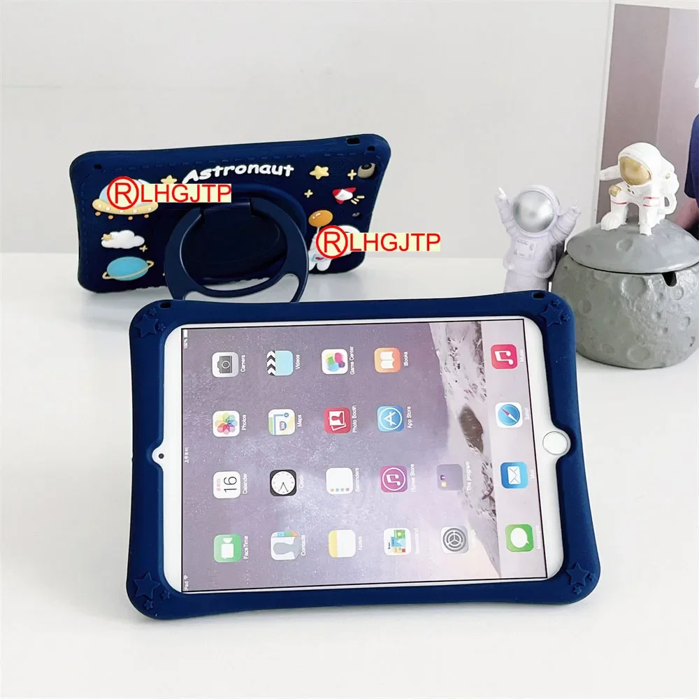 

Tablet Case For Huawei Matepad Pro 13.2 2023 Soft Silicone Cartoon Rotating Stand Precise Cutouts Ring Handing Kickstand Funda