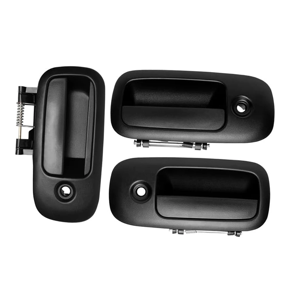 3pcs Outside Door Handle Exterior Door Handles For Chevrolet Express 1500 2500 1996-2009 25942270 25942271 25942272 Car Parts 2