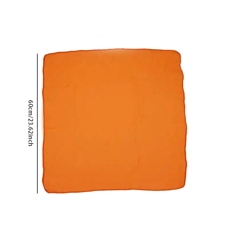 6PCS Dance performance gauze kindergarten children's puzzle early education toys parent-child dance colored gauze dance scarf