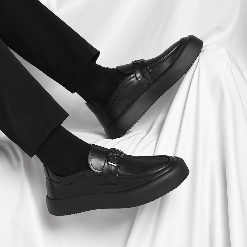 الرجال جلد طبيعي الأعمال أكسفورد أحذية ، الرجال ال...