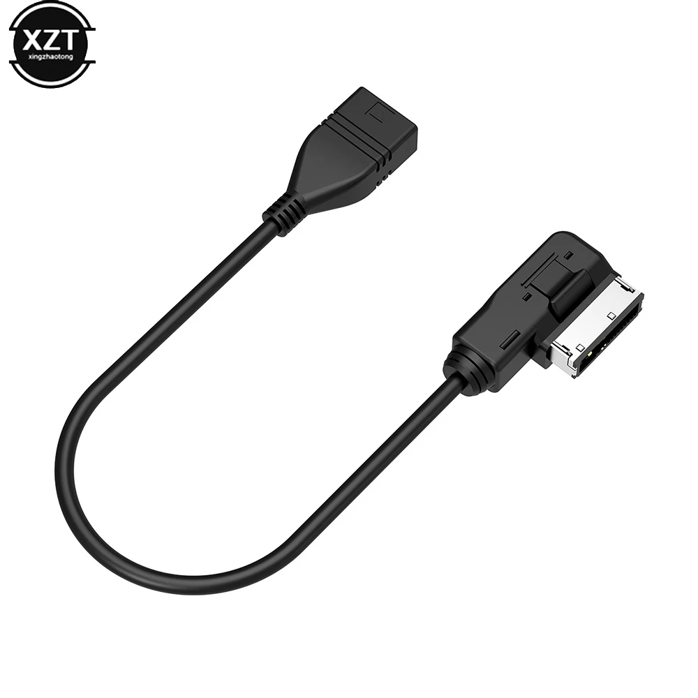 1PC Universal USB AUX Cable Music MDI MMI AMI to USB Female Interface Audio AUX Adapter Data Wire For AUDI For VW usb aux adapter