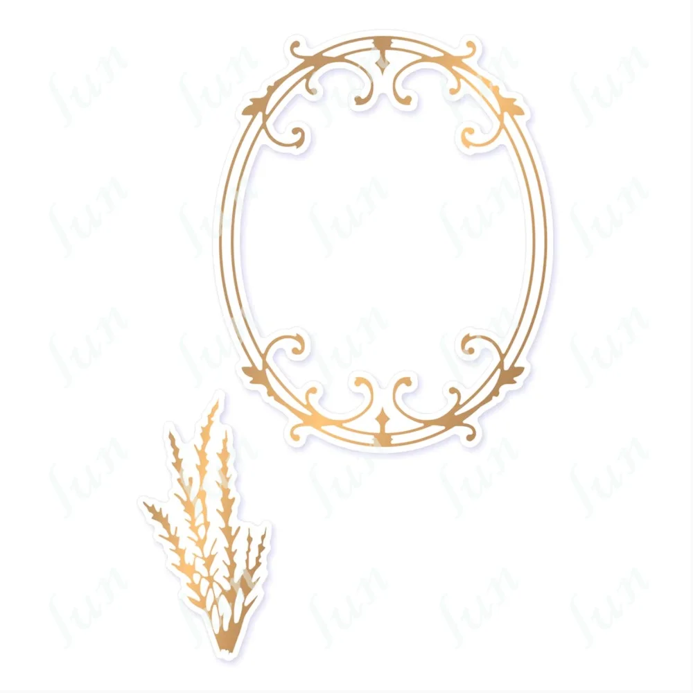 

Hot Foil Plates Wrought Iron Frame Stencils for Diy Photo Album Decoration Embossing Handmade Greeting Cards Scrapbooking Molds