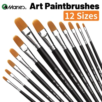 12 Size Artist Brush Set 1