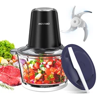 Food Processor Electric Meat Grinder 500W Food Chopper 2 Speed for Vegetable Kitchen Cutter Medium Super Chopping Grinding 1