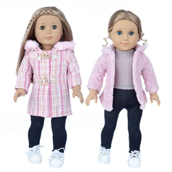 Manteau grill pour fille américaine, vêtements beurre, 18 pouces, cadeau de Noël pour fille, ne vend que des vêtements, nouveau, 2023