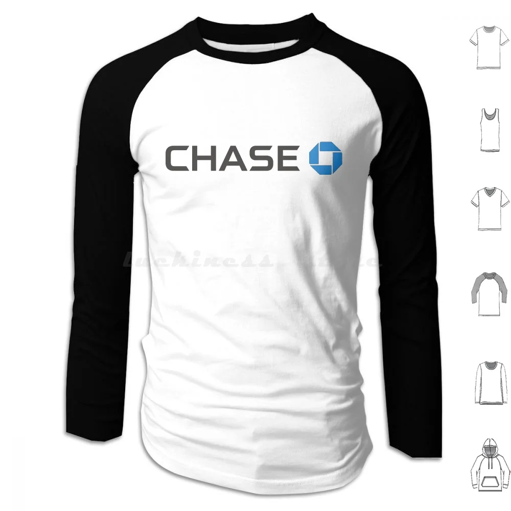 Chase Felpe Con Cappuccio Manica Lunga Chase Chase Bank Bank Jp Morgan Stanley Lehmann Brothers Goldman Sachs Bank Of