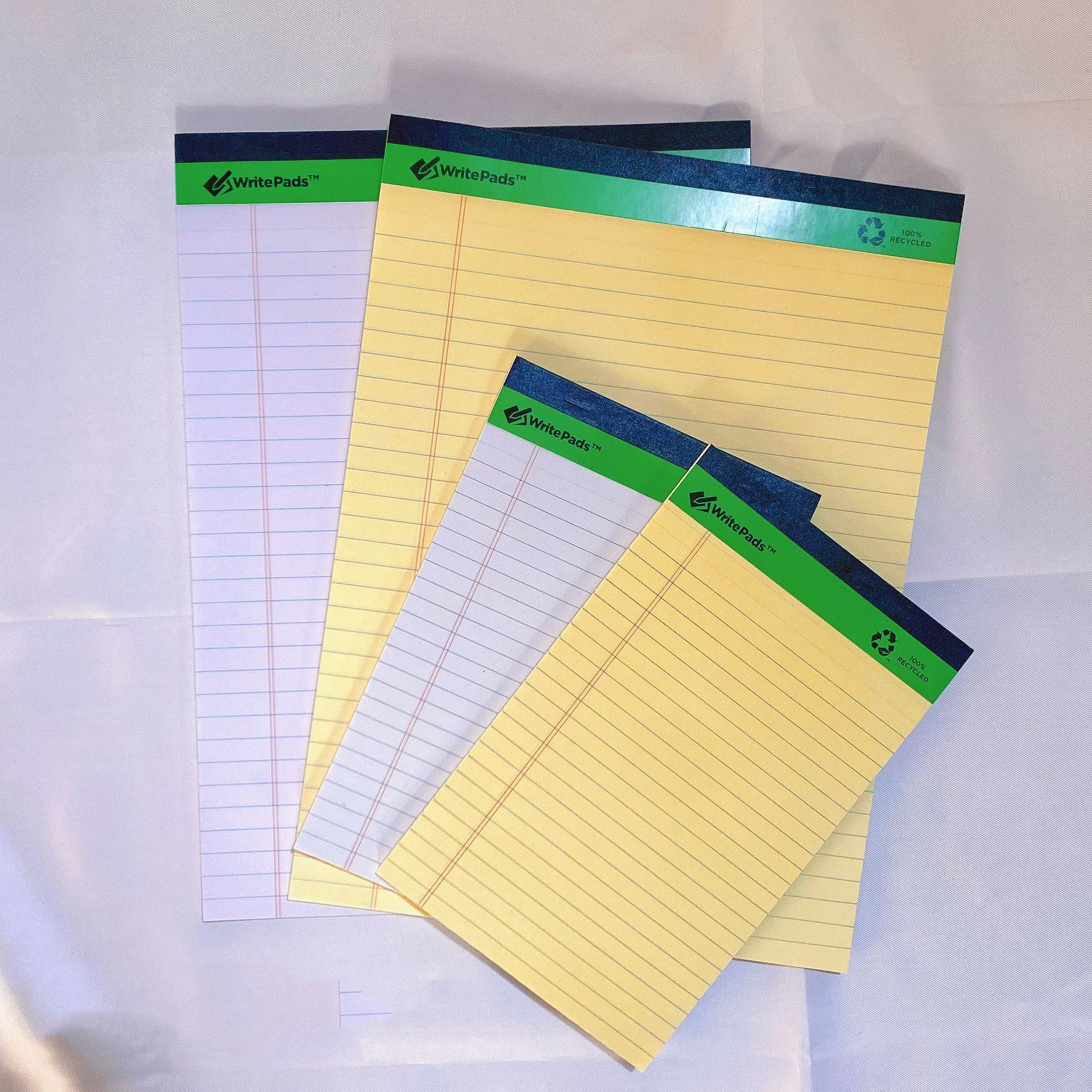 

A4 Notepad Tear-Off Notebook 50pages Notepad Daily Schedule Memo Pad To-Do Lined Book White Yellow Paper Student School Supplies