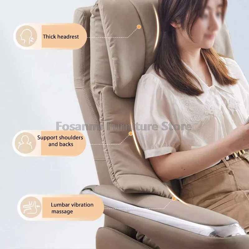 Ergonomic Office Chair With Swivel Seat And Footrest Adjustable Backrest Angle And Height Adjustable Executive Computer Chair 3