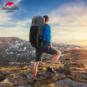 Naturehike Rock Series Outdoor Large Capacity Travel Hiking Camping Comfortable Breathable Wearable Storage Backpack Nature Hike 3