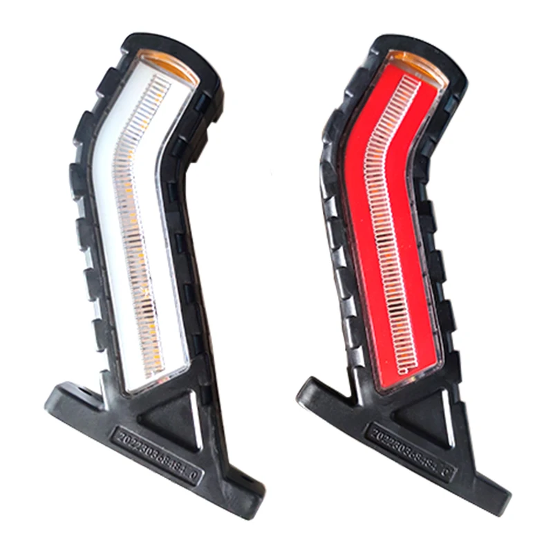 차량용 2x LED 사이드 마커 조명, 방향 지시등, 범용 램프, SUV 밴, 화물차, Rvs 버스, 보트, 트레일러, 트럭 픽업, 12V, 24V
