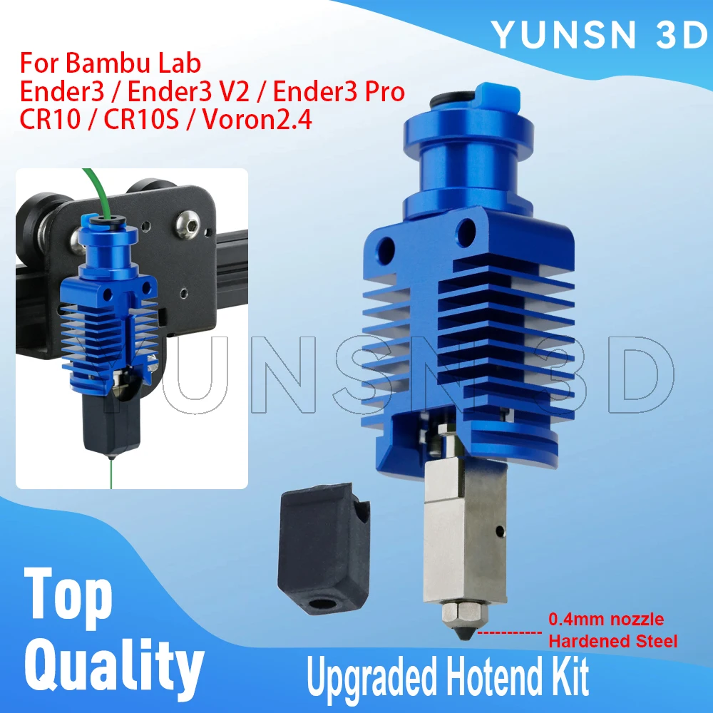 Upgrade 3.0 TZ E3 Hotend Kit For Bambu Lab Ender 3/3 Pro/3 V2/CR10