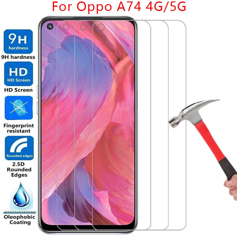 Pellicola Salvaschermo Per Oppo A74 4G 5G Vetro Temperato Protettivo Su Oppoa74 A 74 74A Pellicola Di Sicurezza Opp Apo Apo Opoa74 Oppa74 Appoa74