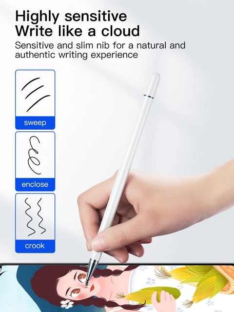 K2259 Active Capacitive Pen Touch Apple Pencil 1 Caneta Touch Stylus Pen  Smart Pen For Ipad Accessories 2022 2021 2020 2019 2018 - Tablet Pen -  AliExpress