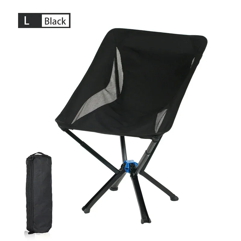 Petite chaise camping pliante portable - Siège randonnée pique-nique à ouverture rapide un bouton