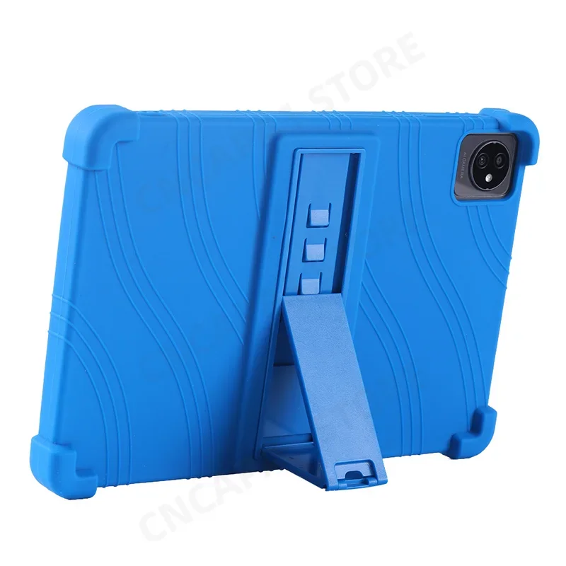 Capa de Silicone Macia para Blackview Tab 70 Wifi Case Segurança Infantil 10.1 Tablet pc Kickstand Funda com Airbags à Prova de Choque - Imagem 6