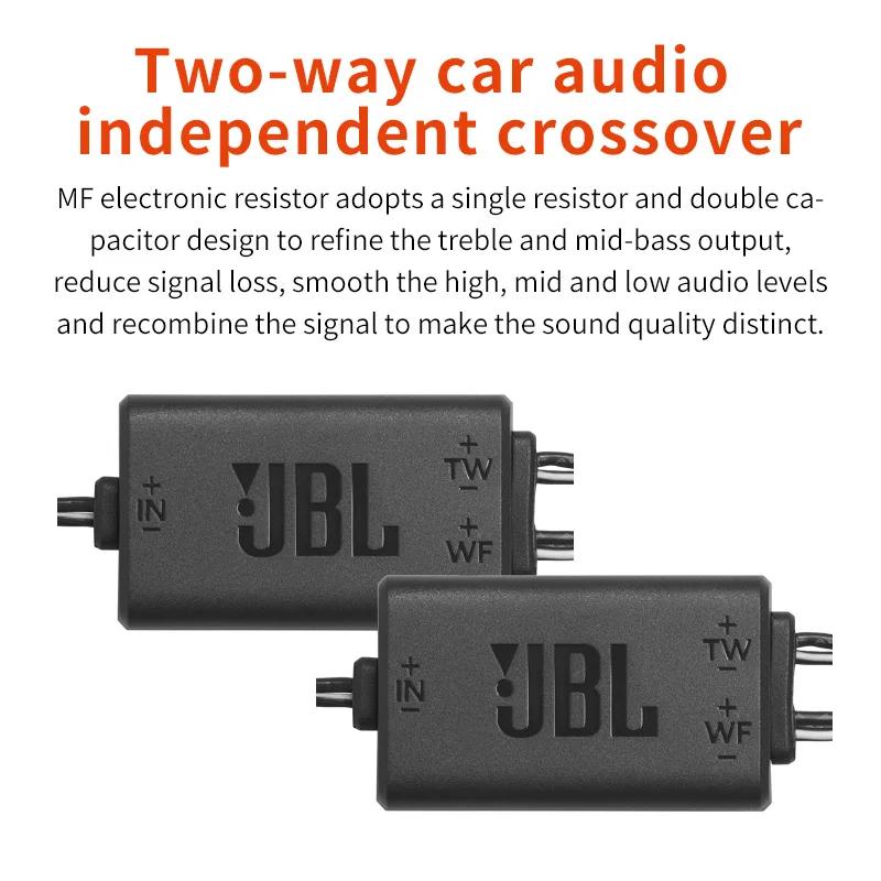 JBL مكبر صوت للسيارة 6.5 بوصة مكبر صوت ثنائي الاتج...