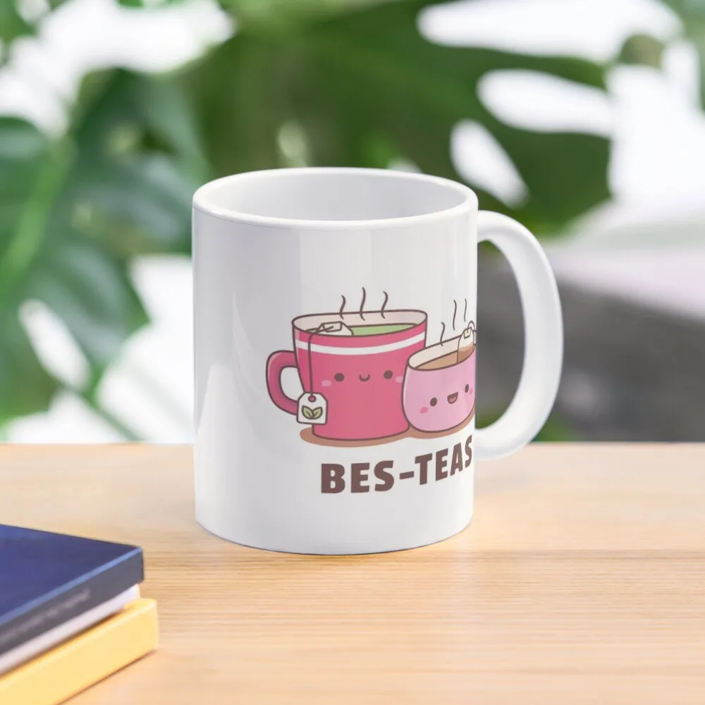 

Cute Teacups Bes Teas Besties Coffee Mug Thermal Mug For Coffee Tourist Mug Coffee Travel Mug Cute Mugs