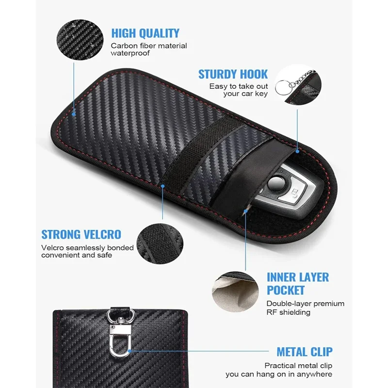 Faraday Key Fob Pouch 2