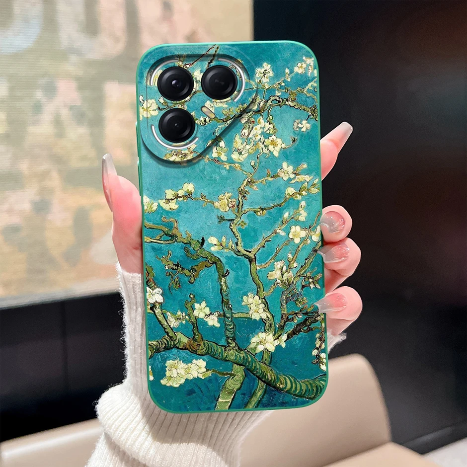 Pretty Flower Soft Silicone Full Protection Phone Case